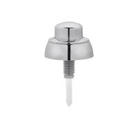 Fauhapyway Bouton de chasse d'eau pour Siamp Optima 49 Single Flush Push Remplacement Chrome plaqué ABS Mécanisme de libération d'eau (B)