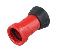 Fauhapyway Buse de tuyau d'incendie de 3,8 cm, tête d'arrosage haute pression robuste pour l'irrigation du jardin et la protection contre les incendies