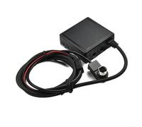 Fauhapyway Câble adaptateur AUX audio avec microphone pour Alpine Ai-NET KS-U58 Module interface autoradio carte TF Support USB