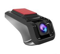 Fauhapyway Caméra DVR Full HD 1080p avec objectif grand angle de 170° et enregistreur vidéo USB de nuit LED