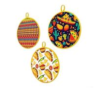 Fauhapyway Chauffe-Tortillas Tissu pour durable Pour Maïs Et Farine Chauffe-Tortillas