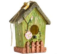 Fauhapyway Décoration de jardin en résine (statue 2) | Résine synthétique, résistante aux intempéries, taille compacte de 13 à 17 cm, tables de jardin, aires de jeux pour animaux
