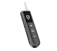 Fauhapyway Détecteur de signal multifonction portable anti-espion avec infrarouge et vibration