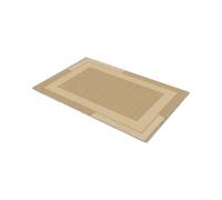 Fauhapyway Diatom Mud Tapis de bain ultra fin antidérapant 40,6 x 61 cm | Profil fin de 0,4 cm, absorbe à sec, s'adapte sous les portes, facile à nettoyer, idéal pour la salle de bain, le lavabo