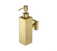 Fauhapyway Dispensaire Mural 250ml Pour Salle Bain Dispensaire Mural 250ml(Brushed Gold)