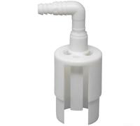 Fauhapyway Double espace d'air pour système RO 1,3 cm | Empêche le reflux et le siphonnage, double design pour adoucissant et RO, assure un drainage sûr, comprend un coude à 90