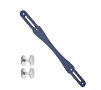 Fauhapyway Dragonne en silicone pour JBL XTREME 5/4/3/2, poignée portable pour transport sûr, accessoire pour voyage en plein air, noir (bleu)