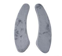 Fauhapyway Ensemble de housses de siège de toilette en flanelle douce et lavable en mousse à mémoire de forme pour sièges ronds ou carrés réutilisables