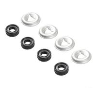 Fauhapyway Ensemble Écrou et Joint d'Étanchéité 2 Ensemble Écrou et Joint | Compatible modèles pour ge, remplace AP2059046, arrêt des fuites d'eau, matériau plastique pour robuste, installation rapide