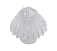 Fauhapyway Filtre à café pour origami, outil de presse transparent en polycarbonate 20 baleines pour un ajustement sûr et une extraction uniforme, 90 x 83 mm