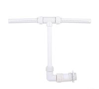 Fauhapyway Fontaine de piscine, arroseur à double tête, accessoires de refroidissement pour piscine, cascade