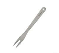 Fauhapyway Fourchette de camping légère et portable en titane pour dessert, fruits, pâtisserie, apéritif, fromage, goûter, pique-nique en plein air (1)