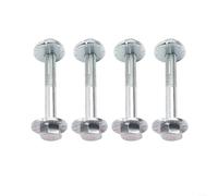 Fauhapyway Goupille de boulon excentrique pour Nissan Frontier 2005-2023 Kit de réglage du bras de commande inférieur 4 pièces arbre avant arrière OE 54580-7S000 545807S000