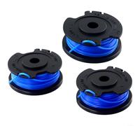 Fauhapyway Greenworks Lot de 3 bobines de fil de rechange pour débroussailleuse 24 V G24LT25 G24LT G24LT28 G24LT30M 1,65 mm