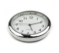 Fauhapyway Horloge à quartz analogique pour grille d'aération de voiture, avec boîtier en métal, 4 x 4 cm