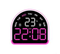Fauhapyway Horloge Digitale Multifonction ABS avec pour affichage pour jour(J)