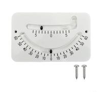 Fauhapyway Indicateur de niveau d'inclinomètre marin pour bateau ou yacht Construction Précision Inclinomètre et jauge