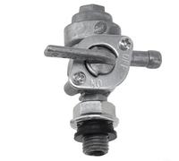 Fauhapyway Interrupteur de robinet de valve de carburant M10 x 1,25 1/4" Barb pour générateur de 2-3 kW 5-8 kW Arrêt du réservoir de gaz (filetage extérieur - avec tasse)