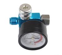 Fauhapyway Jauge de régulateur de filtre à air en ligne - Piège à eau - Outils pneumatiques pour aérographe - Filetage 1/4 - Cuivre (D)