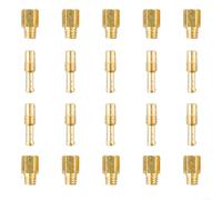 Fauhapyway Jets principaux de type hexagonal TMS Pilot Set VM VM22 Carburateur 10 tailles principales 200-290, 10Pilot 15-37,5, filetage 5,0 x 0,8 mm