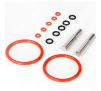 Fauhapyway Kit 14 Joints Silicone pour Café Kit 14 Joints Silicone pour | 14 pièces, silicone haute température, arrête fuites eau vapeur, remplace joints usés, compatible JURA