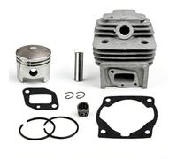 Fauhapyway Kit cylindre piston 44 mm 52 CC 44-5 moteur débroussailleuse construction en métal résistance à l'usure légère manipulation complète (A)