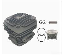 Fauhapyway Kit Cylindre pour piston 48mm Pour Débroussailleuse pour oleo-mac(B)