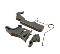 Fauhapyway Kit Gâchette Accélération Acier pour Hua 362 365 371 | Ressort durable, finition acier, pour Hua 372 385, résistance usure, sécurité opérationnelle