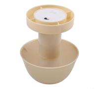 Fauhapyway Lampe de chevet rechargeable en forme de champignon portable | Capteur tactile, 5 niveaux de luminosité, lueur ambiante douce, pour une forme de champignon fantaisie, décoration de chambre
