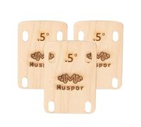 Fauhapyway Lot 3 Cales Manche Guitare pour Ajustement Précis | Ajuste l'angle du manche, élimine les jeux, compatible pour fender pour tele, installation pour facile outils