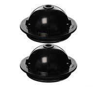 Fauhapyway Lot de 2 couvercles en forme de dôme de rechange pour filtre à sable Hayward S200 S240, compatible avec la pièce SX200K, couvercle supérieur en plastique robuste