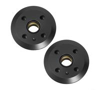 Fauhapyway Lot de 2 enjoliveurs hors-bord Mercury pour Verado 6 cylindres 200-450HP Remplace 8M0118299 ABS noir