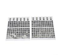 Fauhapyway Lot de 2 étiquettes autocollantes en PVC pour interrupteur à bascule pour voiture, bateau, camion, tableau de bord