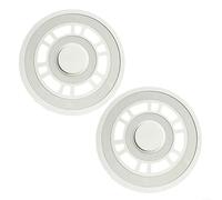 Fauhapyway Lot de 2 supports de balai à franges pour aspirateur robot Xiaomi S10+ S10 Plus B105, facile à installer avec prise en main sûre pour chiffons en microfibre