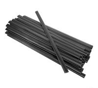 Fauhapyway Lot de 33/38/45 bandes plates pour piscine hors sol pour doublures de chevauchement - Clip de rembourrage de rechange noir (B)