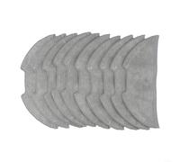 Fauhapyway Lot de 4 chiffons de rechange lavables en microfibre pour aspirateur Midea M9, EUREKA E10S, OBODE A8 Plus et ETA Aurum pour PRO 6241 Robot Aspirateur