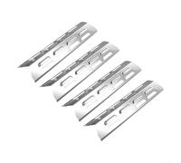 Fauhapyway Lot de 4 plaques chauffantes GFTIME en acier inoxydable pour barbecue Kenmore 119.16433010 119.16434010 Master Forge B10LG25