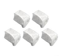 Fauhapyway Lot de 5 sacs filtrants à poussière de rechange pour aspirateur Samsung VCA-SAE903/VCA-SAE904 Compatible avec Samsung Jet pour séries 90 75 70 60