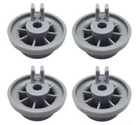 Fauhapyway Lot de 8 roues de rechange pour panier inférieur de lave-vaisselle Kenmore/Bosch 165314, construction en plastique, installation facile sans outil (4)