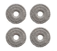 Fauhapyway Lot de 8 serpillères en microfibre pour Dreame for bot L10s pour Pro et Prime pour L10, lavables et réutilisables (A)