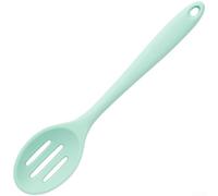 Fauhapyway Louche Cuisine Silicone Long Manche Ergonomique Antiadhésive(Green Colander)