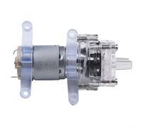 Fauhapyway Mini pompe de pulvérisation à membrane CC 12 V, distributeur d'eau auto-amorçant, moteur pour aquarium, machine à café, connecteur de tuyau de 6,5 mm de diamètre, équipement