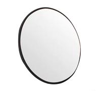 Fauhapyway Miroir de sécurité convexe rond grand angle miroir de sécurité routière avec support mural réglable pour allée, garage, entrepôt (30 cm)