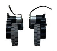 Fauhapyway Moteur de roue motrice de rechange pour aspirateur robot Redmond RV-R650s RV-R670S - Ensemble de roues motorisées pour roues gauche et droite (1 gauche + 1 droite)