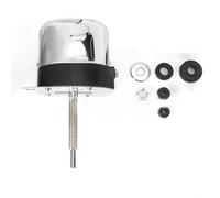 Fauhapyway Moteur d'essuie-glace électrique en acier inoxydable 12 V pour Ford Chevrolet pour Jeep Classic Street Rod Hot Auto Parts