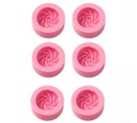 Fauhapyway Moules à Dumplings Silicone Flexibles Anti-adhésif 6pcs | Silicone flexible, démoulage casse, pour idéal baozi, brioche vapeur, cuisson uniforme