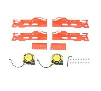 Fauhapyway Outil d'alignement des roues avec 2 rubans de mesure pour un usage domestique et automobile