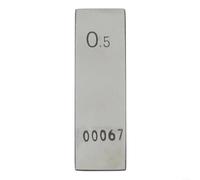 Fauhapyway Outil d'étalonnage HRC64 en acier rapide de 0,5 à 100 mm, métrologie d'inspection, pour atelier, contrôle de précision rigoureux, plage réglable, épaisseur 9 mm, largeur 35 mm (0,5)