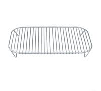 Fauhapyway Panier de friteuse à air en acier inoxydable pour Woodfire OG701 OG75, grille de gril en maille avec bouclier anti-éclaboussures, 31 x 21 x 3,5 cm