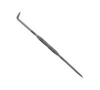 Fauhapyway Pointed Metal Scribe Tool Carbide Steel Tips for Precision Mark on Steel Brass Plastic Glass Hexagonal Head Anti Roll, 23.5cm